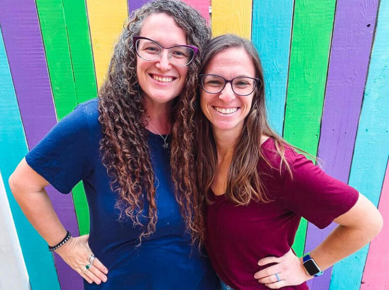 Ally and Brittany from Hands Wave Birth